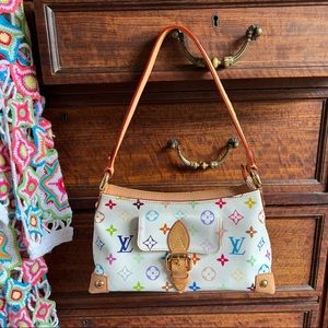 SOLD Louis Vuitton X Takashi Murakami Multicolor Blanc/White Eliza